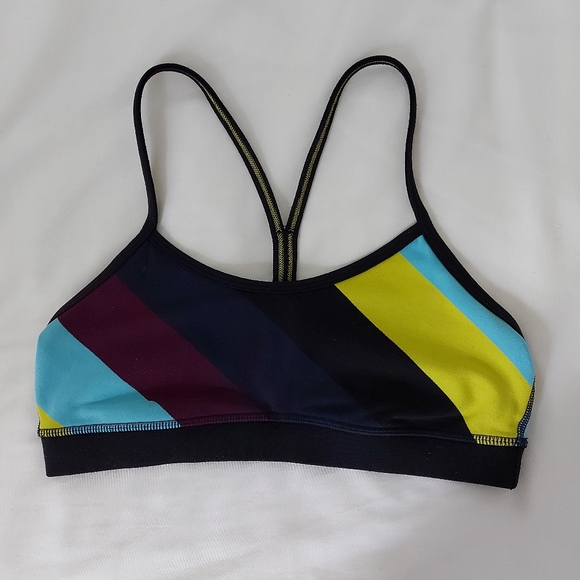 lululemon athletica Other - Lululemon Flow Y Bra color block